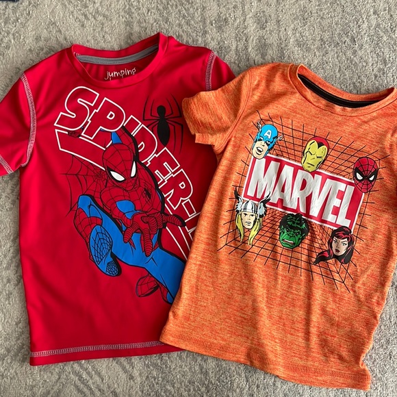 Boys Marvel Active Tees - Picture 1 of 3